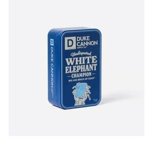 Duke Cannon White Elephant Soap Tin